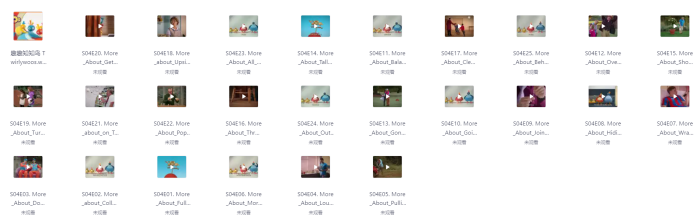 【限时免费下载】《Twirlywoos 趣趣知知鸟》100集全，中英文早教高清字幕，4只小鸟的探险！-早教笔记免费分享，小儿英语早教启蒙免费